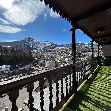 El Balcon Del Garmo Villa Sallent De Gallego Ngoại thất bức ảnh