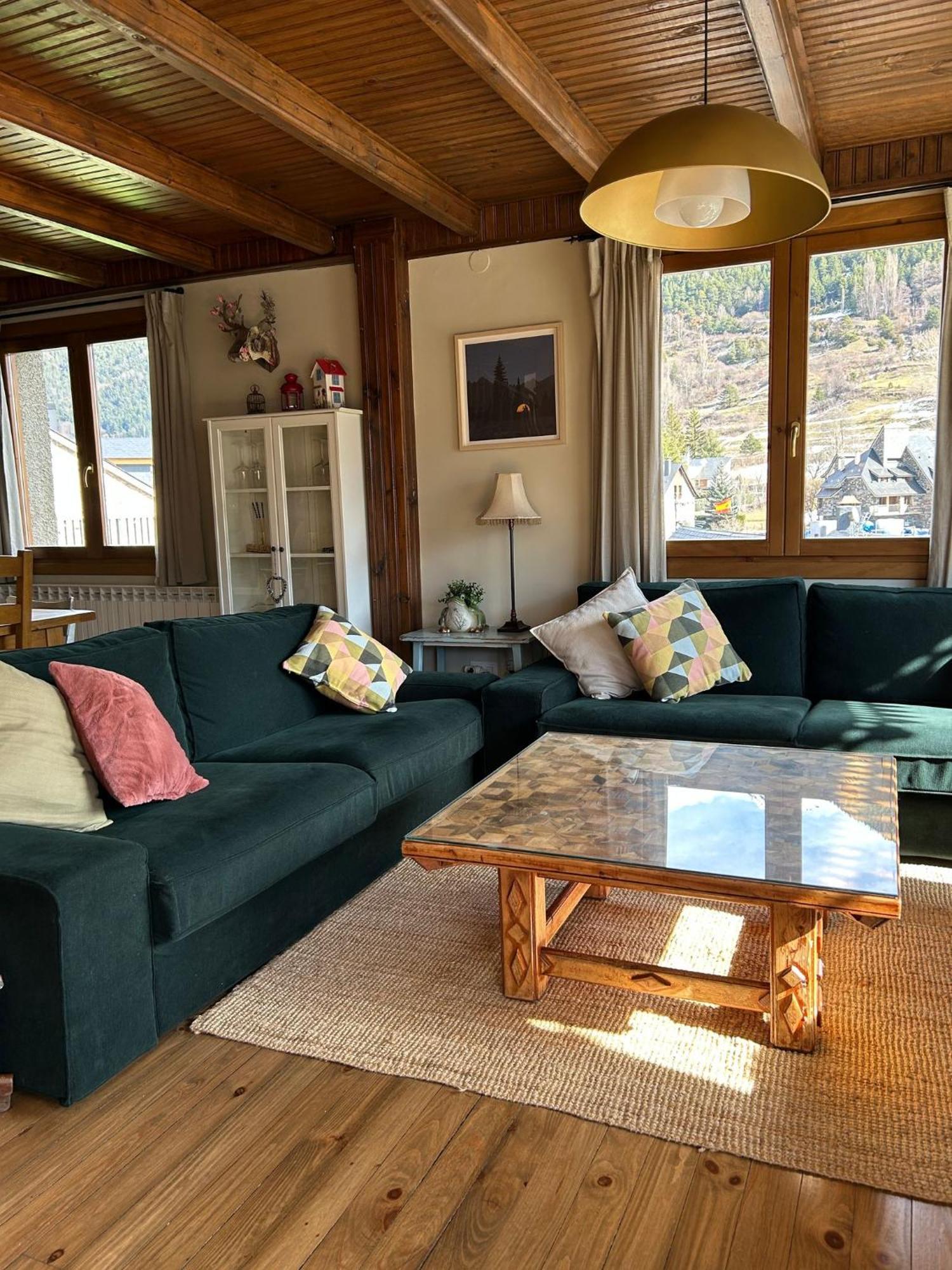 El Balcon Del Garmo Villa Sallent De Gallego Ngoại thất bức ảnh